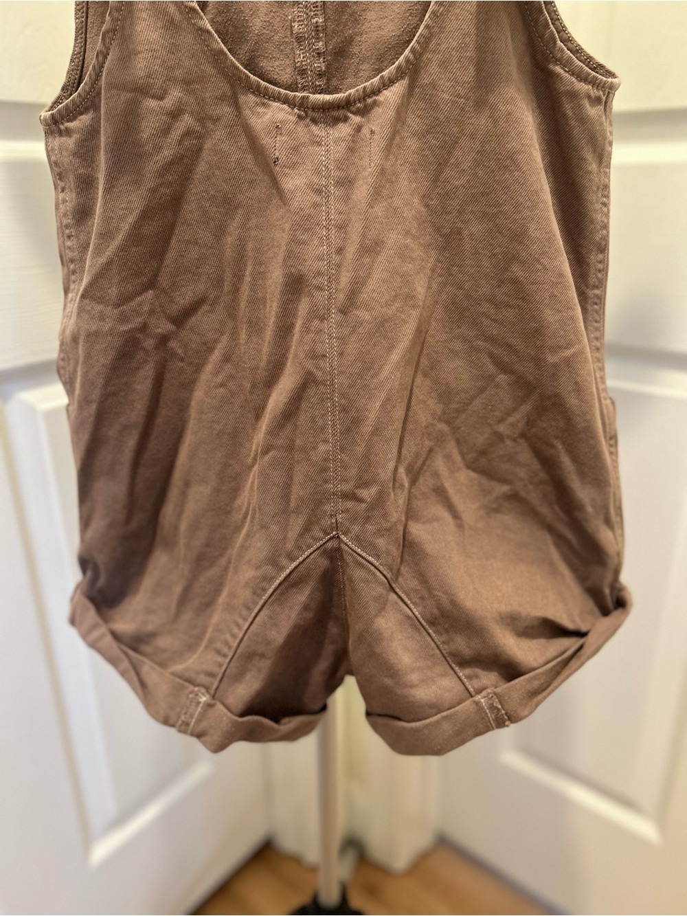 We The Free Mauve Brown Utility Romper - Picture 7 of 8